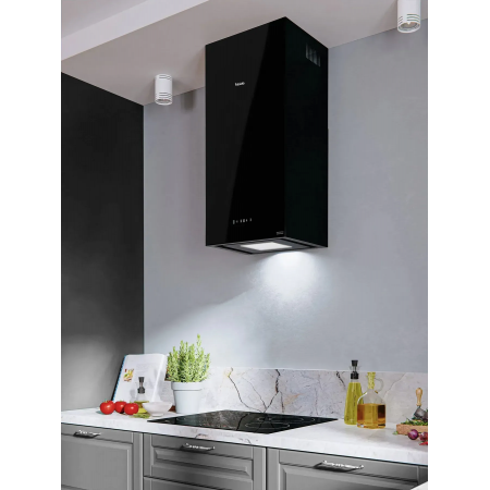 Вытяжка Qubo 45 Black Glass A-41